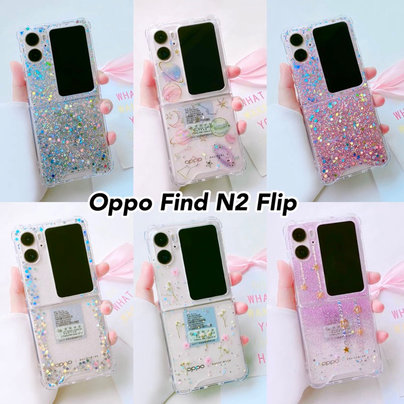 Korean Flip Case Lipat Anti Jatuh Cover Oppo Find N2 Flip FindN2 FindN2Flip Full Cover