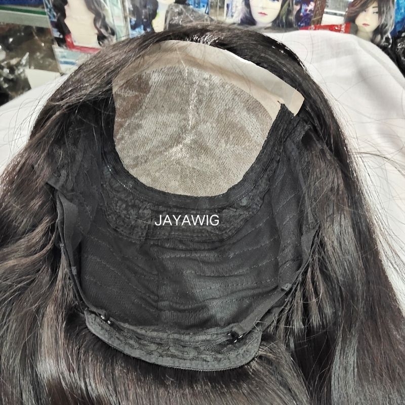 Wig Rambut Asli Human Hair Panjang 40cm