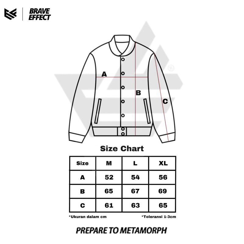 (NEW ARTICLE) BRAVE EFFECT Varsity Jacket Jaket Varsity Vintage Pria Wanita Premium High Quality Distro Original Nascar Varsity Baseball Jacket Vintage Jaket Varsiti Versity Jaket Hoodie Hodie Hudi Oversize Jumbo Japanese Biker Jacket Baseball Sweater