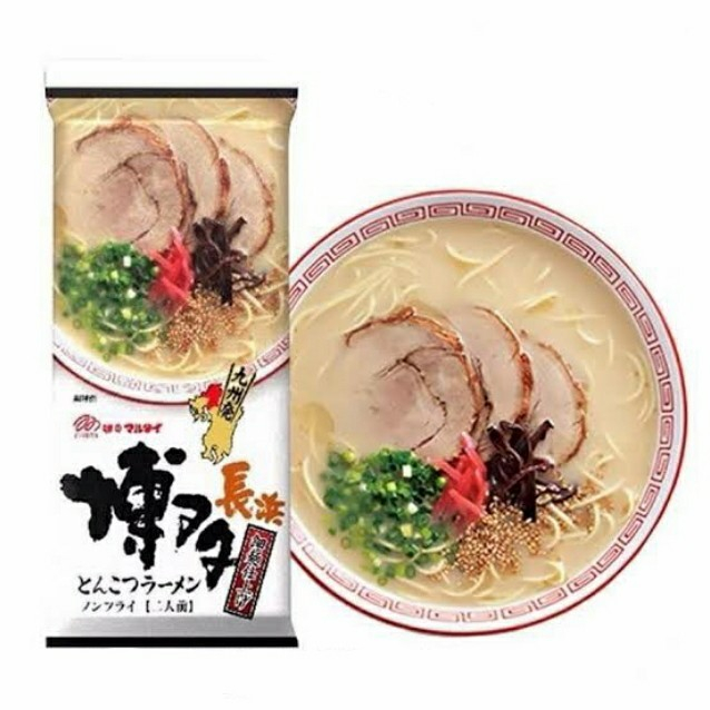 [Isi 2 pcs] Marutai Hakata Tonkotsu Ramen 185g / Mi Instan Ramen Jepang