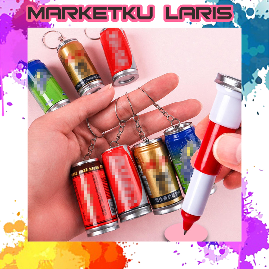 

MKL - Pulpen Botol Minuman Pena Gantungan Kunci Key Chain S054