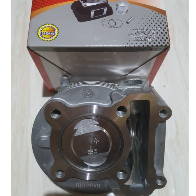 BORING MIO 58.5 BLOK SEHER MIO 58 5 CYLINDER BLOK MIO
