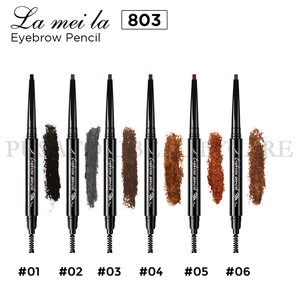 LAMEILA 803 Eyebrow Pencil Waterproof Pinsil Alis anti Air