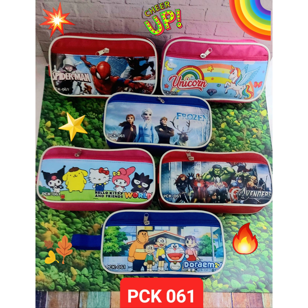 

KOTAK PENSIL ANAK DOMPET SEKOLAH / TEMPAT PENSIL ANAK KARAKTER LUCU