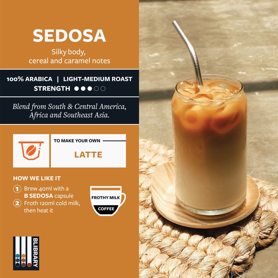 B Coffee Co. Nespresso Compatible Capsules Kopi Kapsul Sedosa