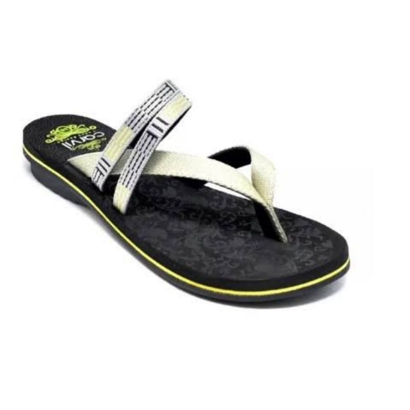 Sandal Flat Wanita Carvil Cyntia 03 L Sponge Ladies