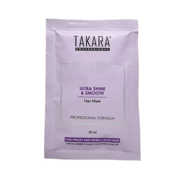 Takara Excellent Ultra Shine &amp; Smooth Hair Mask 20ml Sachet