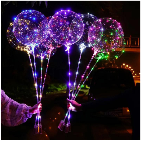 K-168[✅COD]Balon Lampu Balon led Stik Balon nyala Kedap Kedip Belum isi AA 3buah(Baca Deskripsi)