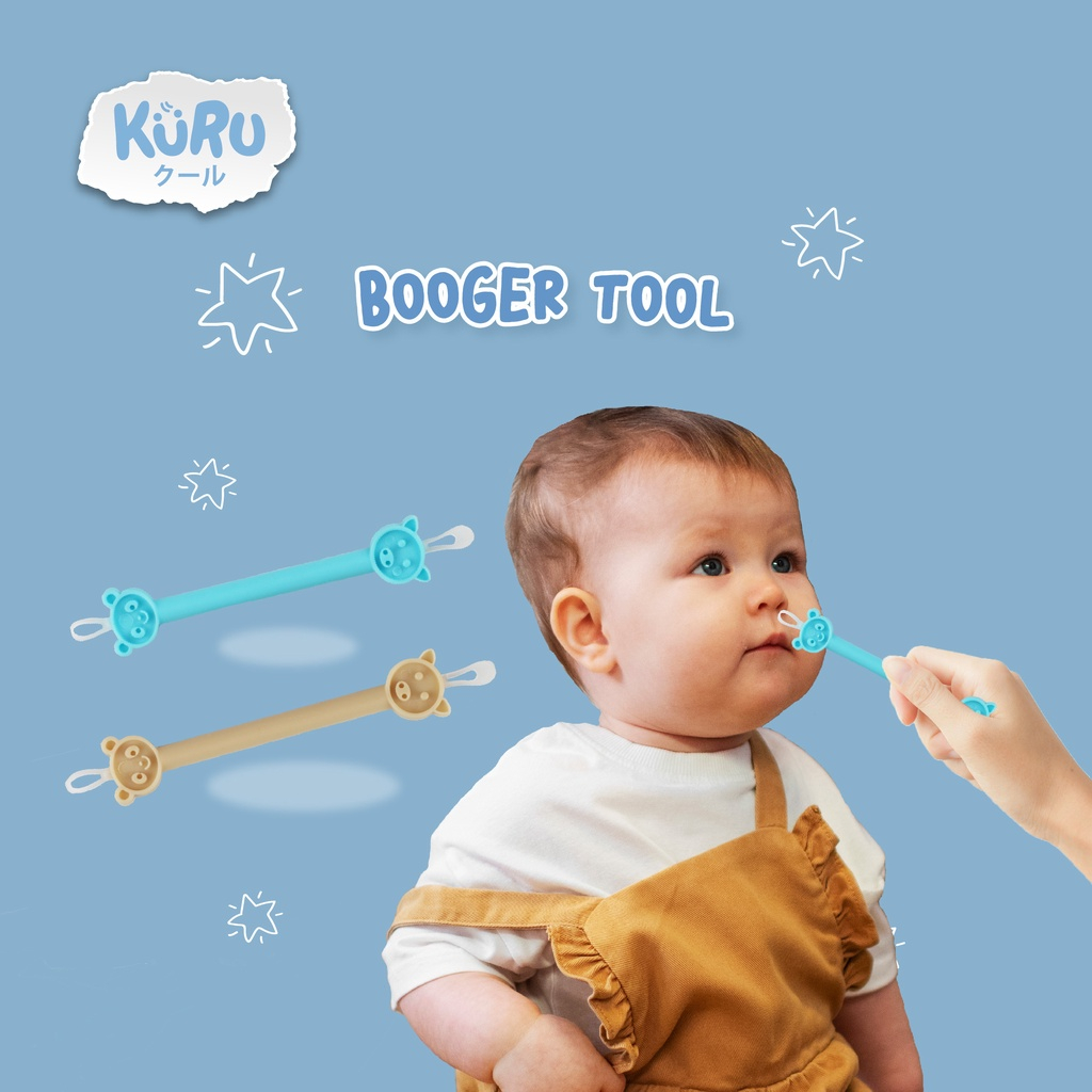 KURU Booger Tool Ear and Nose | Pembersih Hidung &amp; Telinga Untuk Bayi