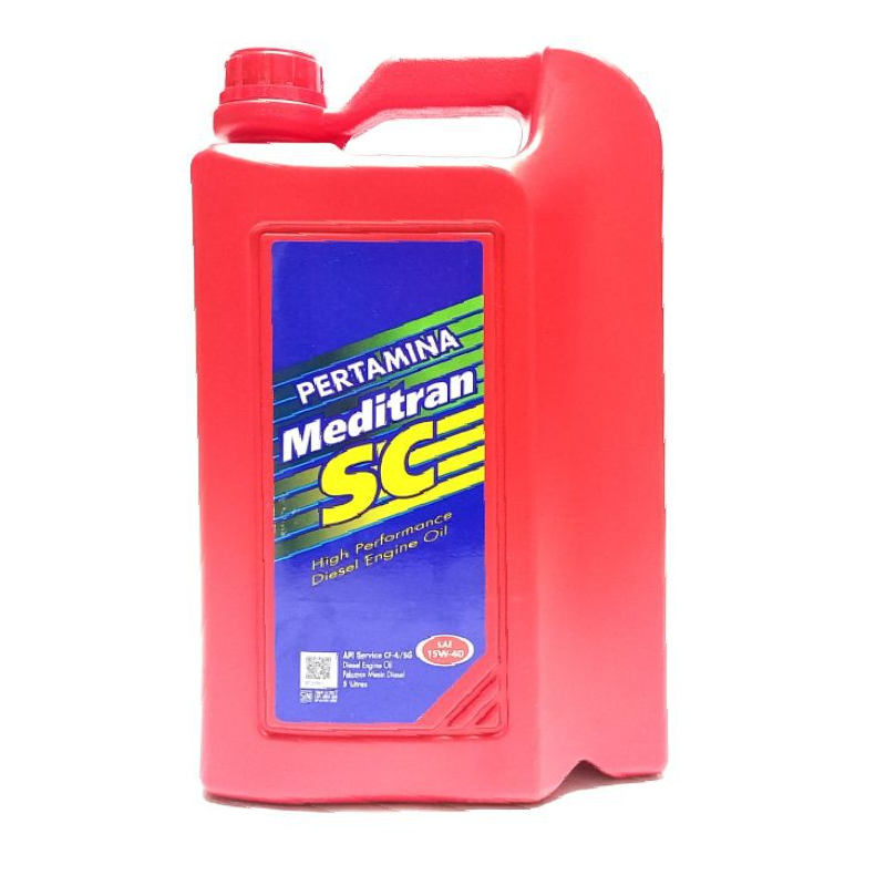 Pertamina Meditran SC 15W-40 Oil 5 Liter (OLI)