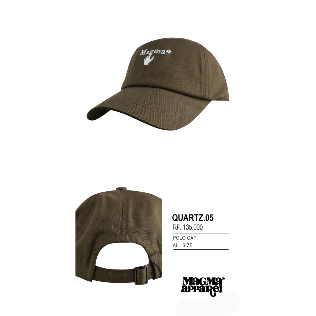 topi distro polocap original MAGMA APPAREL Bandung MG1