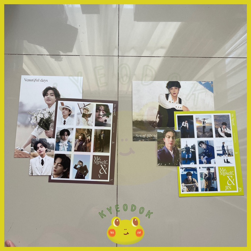 

[SHARING] PHOTOFOLIO TAEHYUNG V DAN JIN SEOKJIN
