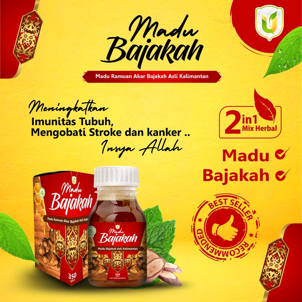 Madu Bajakah Kalimantan Usybah / Washfah Meningkatkan Imunitas Tubuh 350 gram