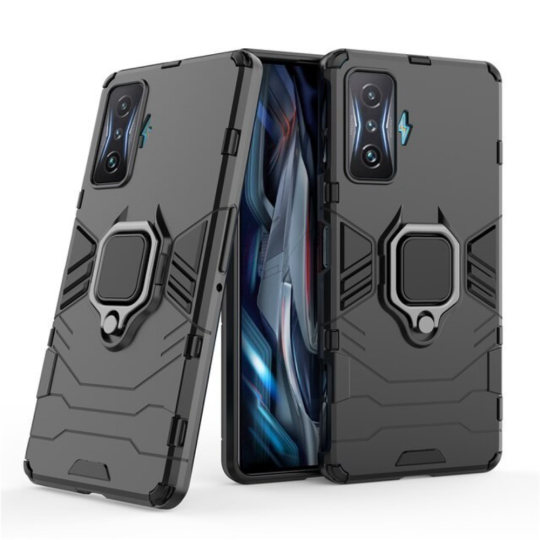 Jual POCO F4 / POCO F4 GT / POCO X4 GT CASE HYBRID RING PANTHER - POCO F4 Limited