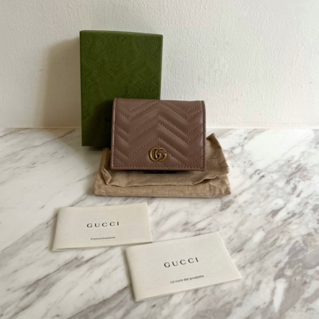 gucci marmont compact wallet