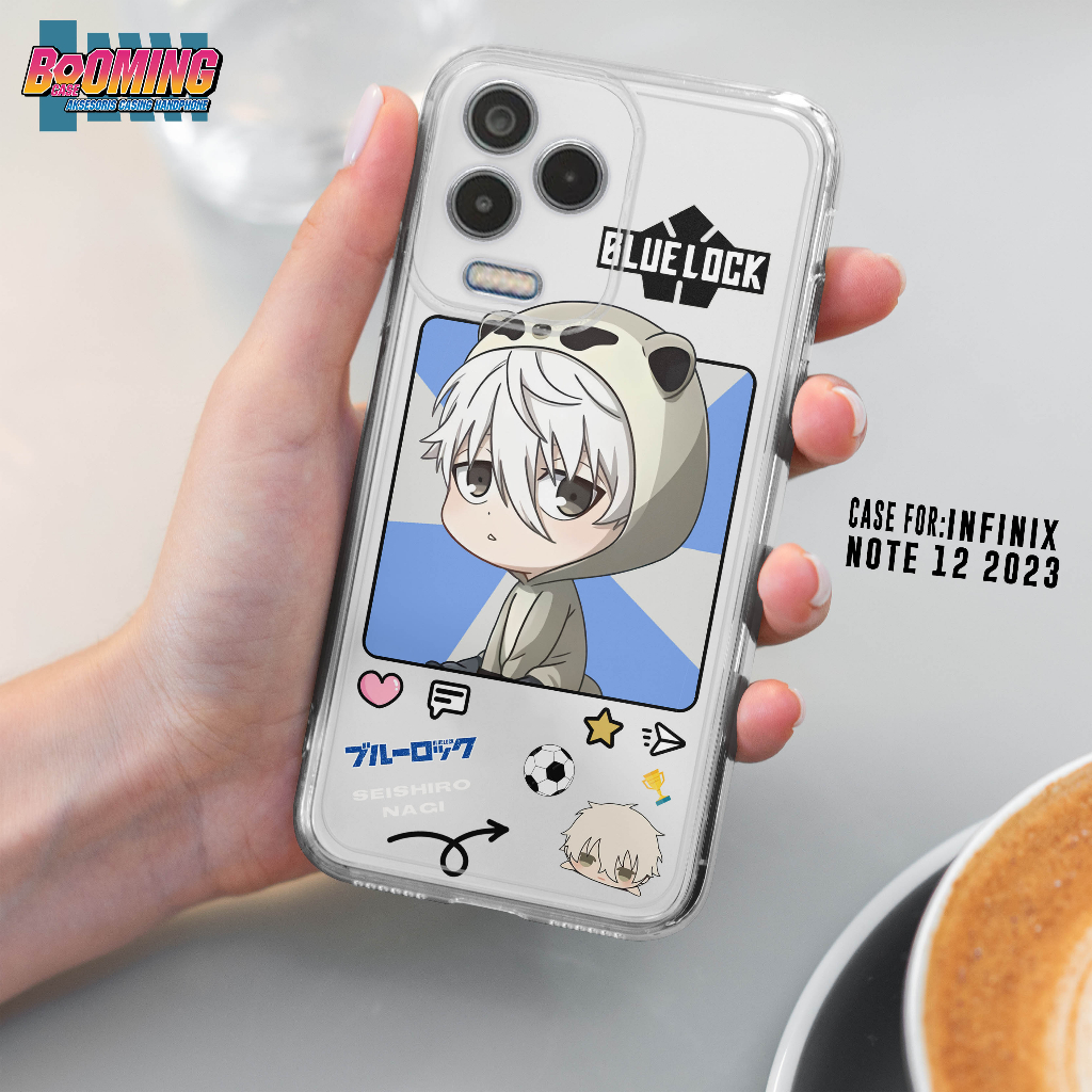 Case Infinix Note 12 2023 Casing Infinix Note 12 2023 Motif [BLUE LOCK] Booming Case Softcase Premiu