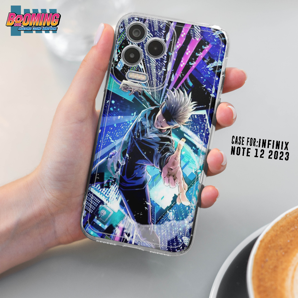 Case Infinix Note 12 2023 Casing Infinix Note 12 2023 Motif [JUJUTSU KAISEN] Booming Case Softcase P