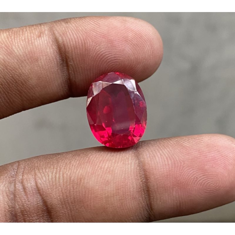 Batu merah siam king ruby batu ruby chatam ruby catam Dim 17x13x8