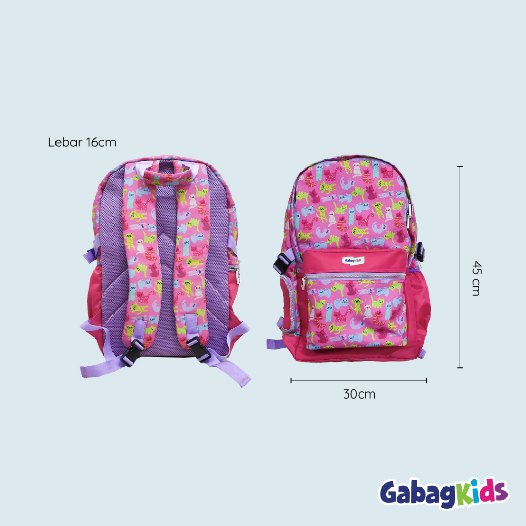 Gabag Kids Backpack Primary - Tas Sekolah anak - ThermalBag - Ransel anak