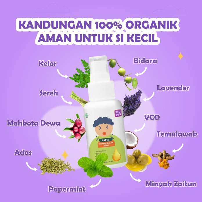 Paket Hemat Plutus Bapil dan Mix Saga Original 100%