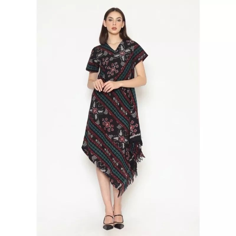 DRES TENUN ETNIK TENUN TROSO JEPARA MODEL KASUAL