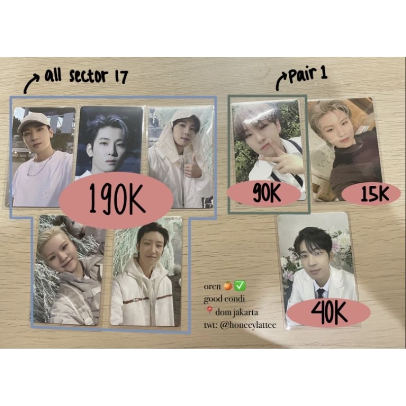 PC seventeen - wonwoo sector17 weverse hoshi beret woozi the8