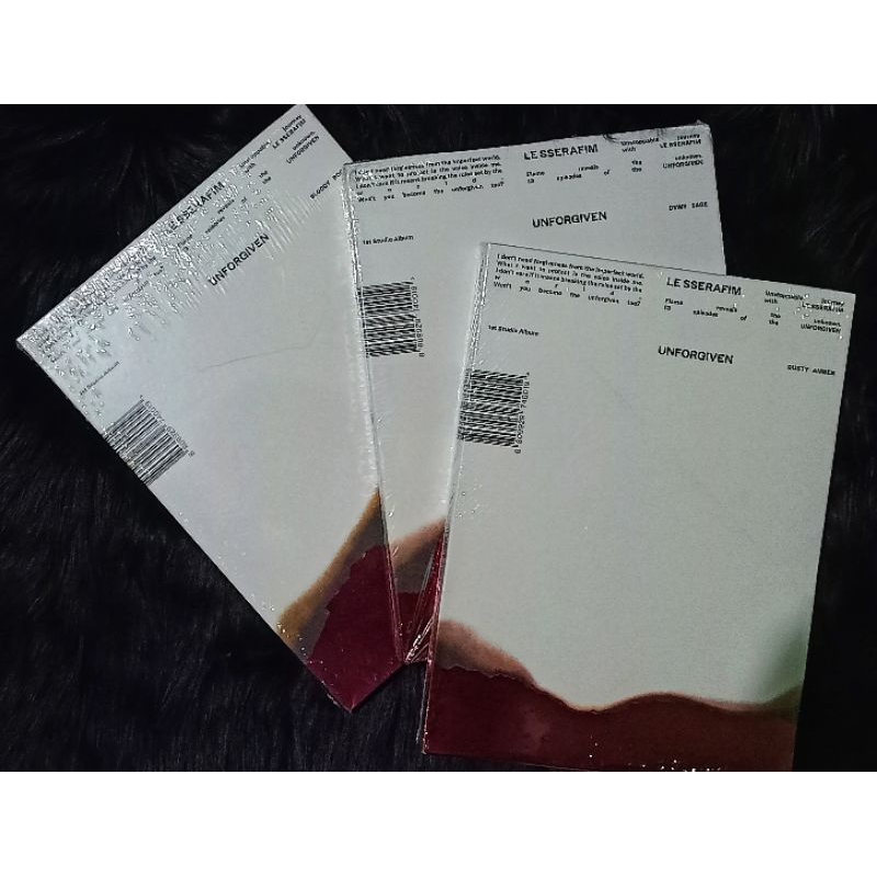 [READYSTOCK] Album Le Sserafim Unforgiven Sealed & Benefit