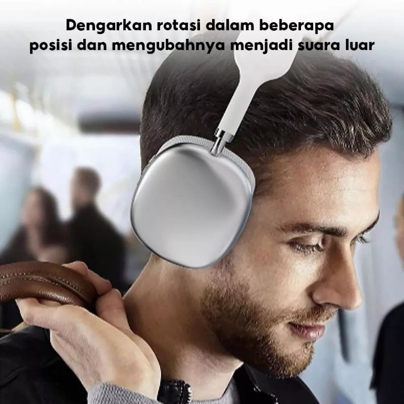 Headphone Bando Bluetooth P9 Macaron Headset Wireless Clone 1.1 Stereo BASS