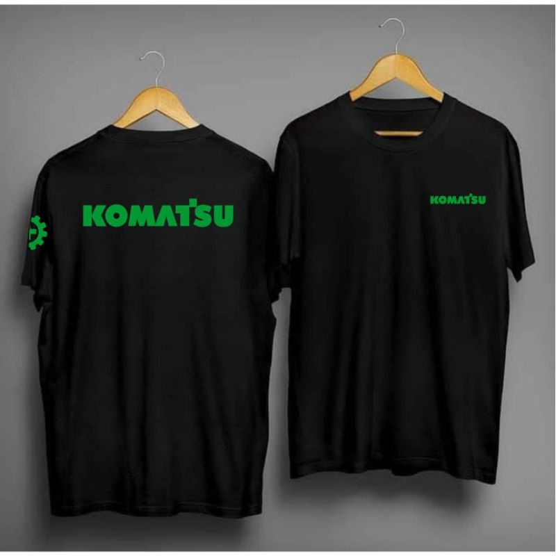 Baju kaos komatsu distro pria