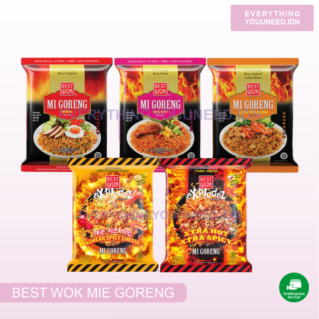 

BestWok Mi Goreng Original - Hot&Spicy - Blackpepper Seafood