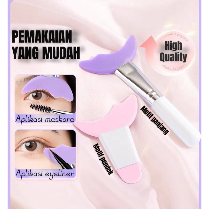 3in1 alat aplikator makeup mata eyeshadow/maskara/eyeliner