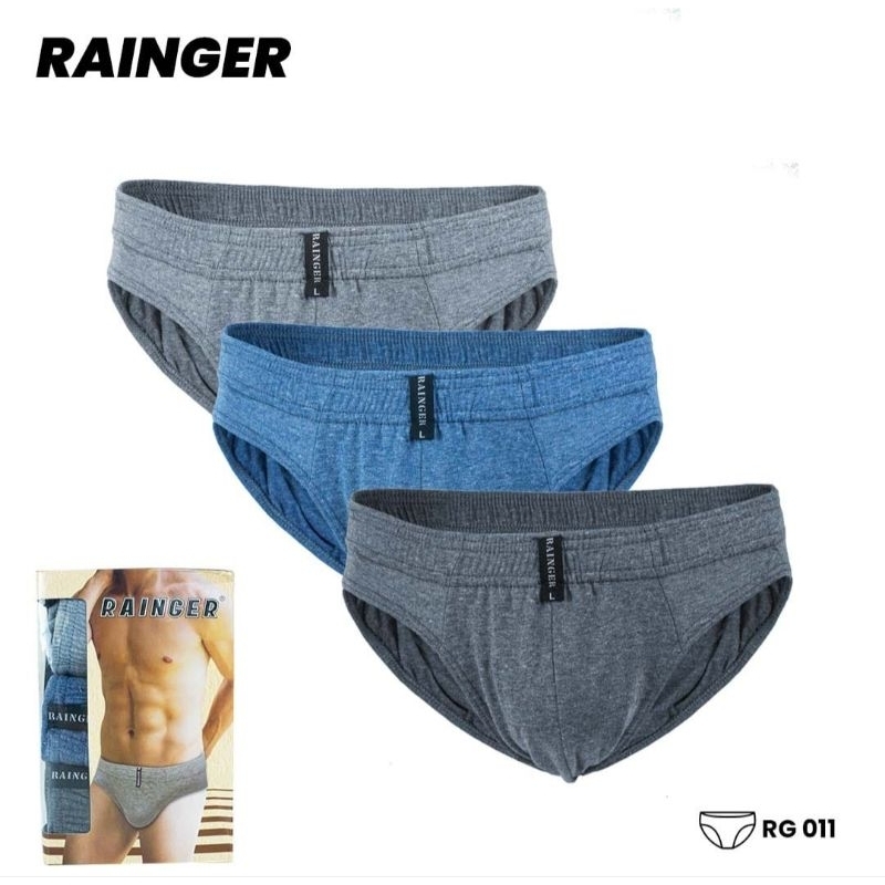 Celana Dalam Pria 3 Pcs Rainger RG 011