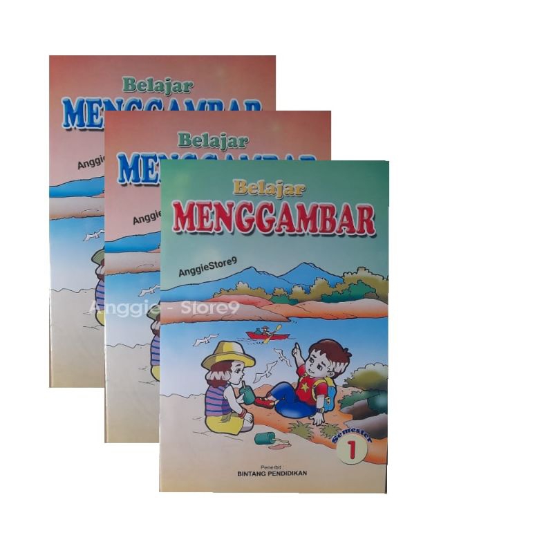 Buku Anak - Belajar Menggambar Buku Tk dan Paud