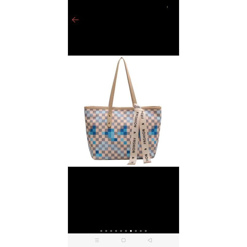 Preloved Tas London berry by HUER