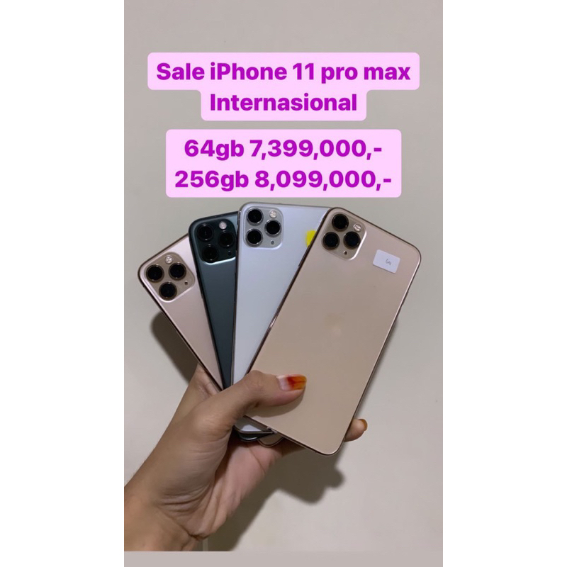 iPhone 11 pro Max 64gb // 256gb