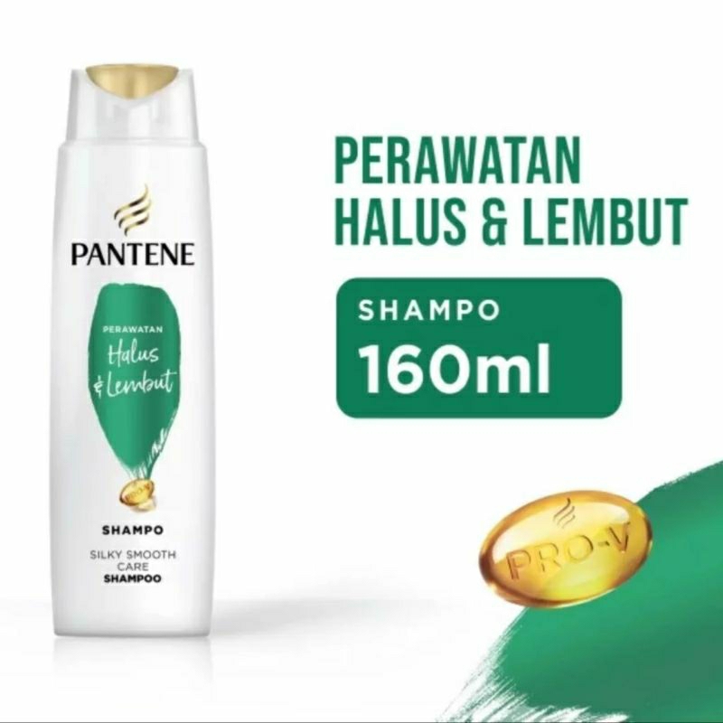 Pantene Shampoo Halus Lembut 160ml