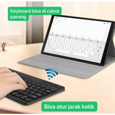 Unik SAMSUNG IPAD 7 8 9 10.2 INCH KEYBOARD CASE CASING KEYBOARD Murah
