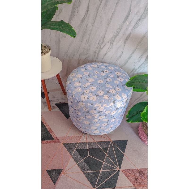 Kursi Stool / Stool Bulat / Sofa Bulat / Sofa Stool Miinimalis