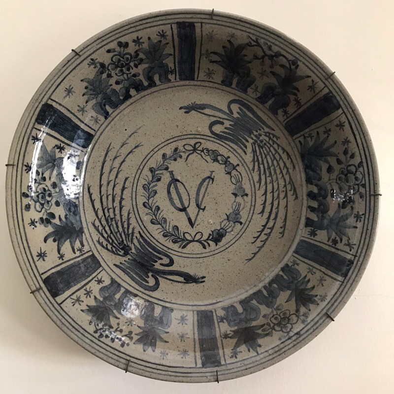 PIRING KERAMIK ANTIK VOC ASLI