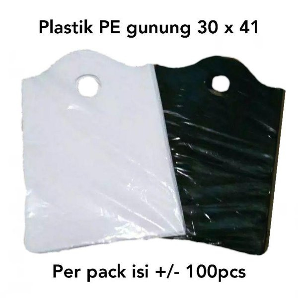 TERMURAH Plastik PE GUNUNG Uk 30x41X07  BRAND PARTY