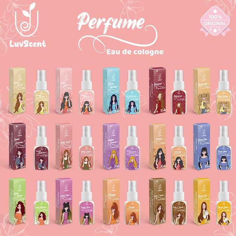 PARFUM PARFUME BODY MIST LUVSCENT 30ML MINYAK WANGI AROMA TAHAN LAMA 24 JAM INSPIRED PARFUME PEWANGI BADAN