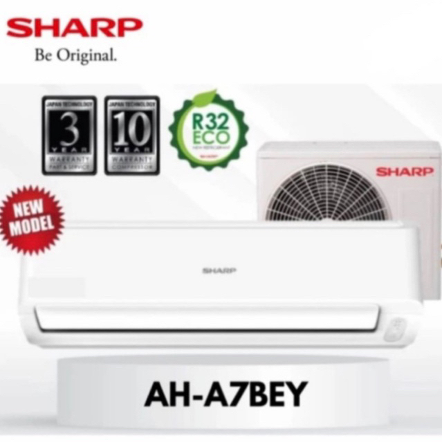 AC SHARP AH-A7BEY 7BEY 3/4 PK 7 BEY+ PASANG DEPOK GARUDA SERIES