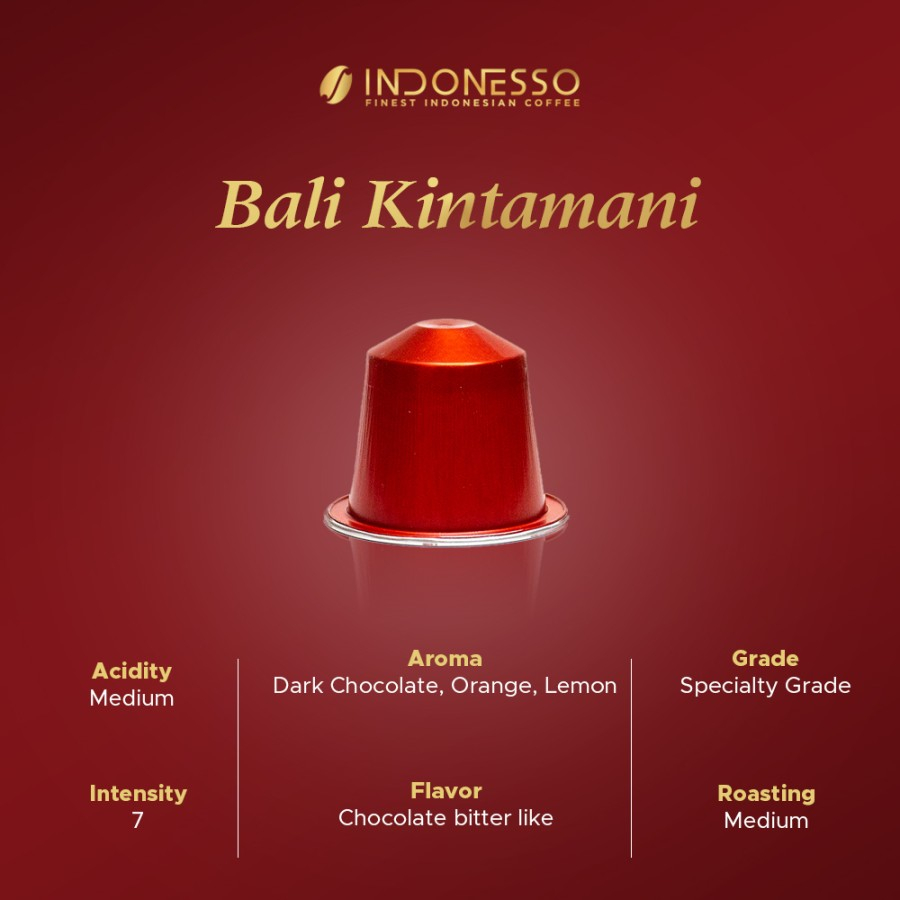 Indonesso Specialty Coffee Capsules Kopi Kapsul Assorted Adition Mixed