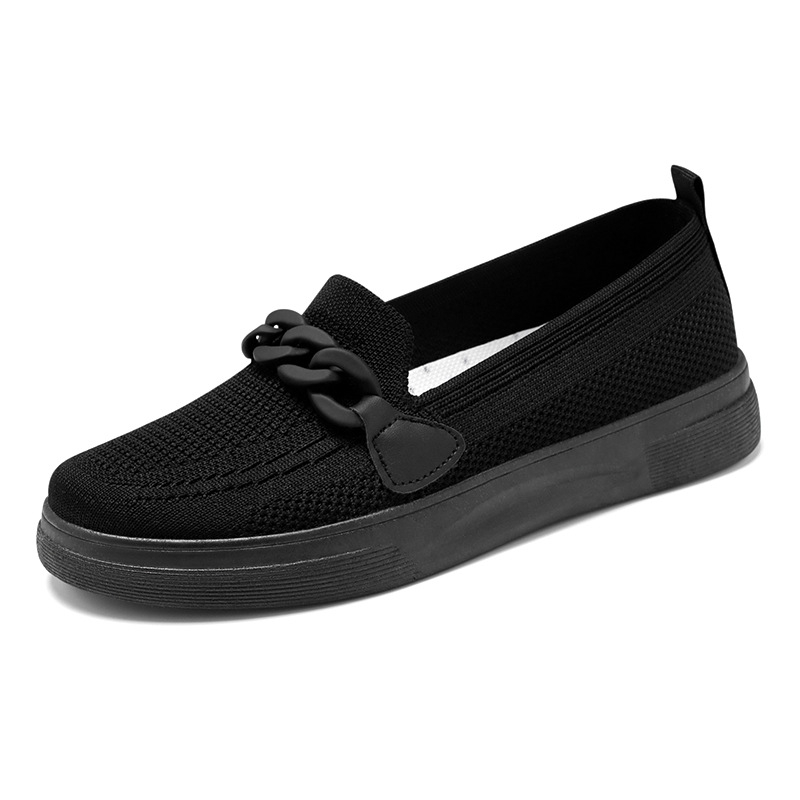 sepatu sneakers import sepatu wanita tinggi sol 3cm slip on SW809