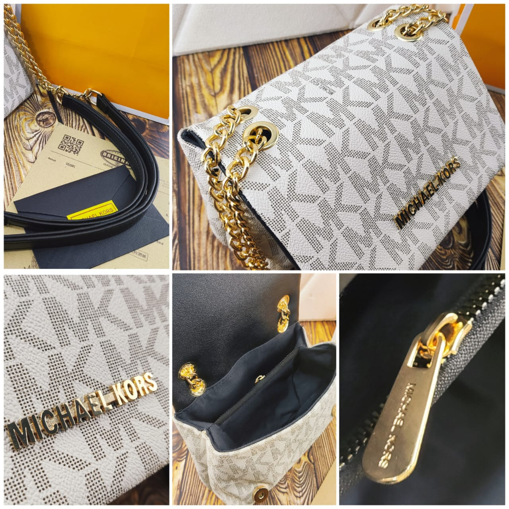 MK SLING SIGNATURE (free paperbag) uk.22x15 - MK OFFICE KULIT | TAS HANDBAG WANITA | TAS NGAJI IBU IBU TERLARIS - Tas wanita MK terbaru dan terlaris tas kekinian tas bahan import tas premium bahan lembut 2535