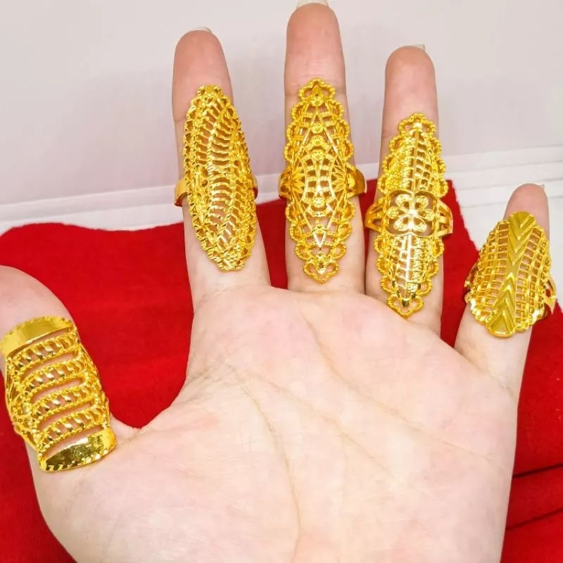 Cincin dewasa model Dubai Kendari gold xuping terbaru