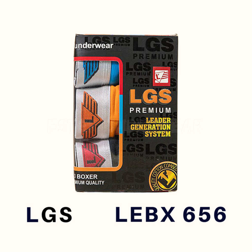 Celana Boxer LGS 656 ISI 3 PCS |CELANA BOXER LGS PREMIUM