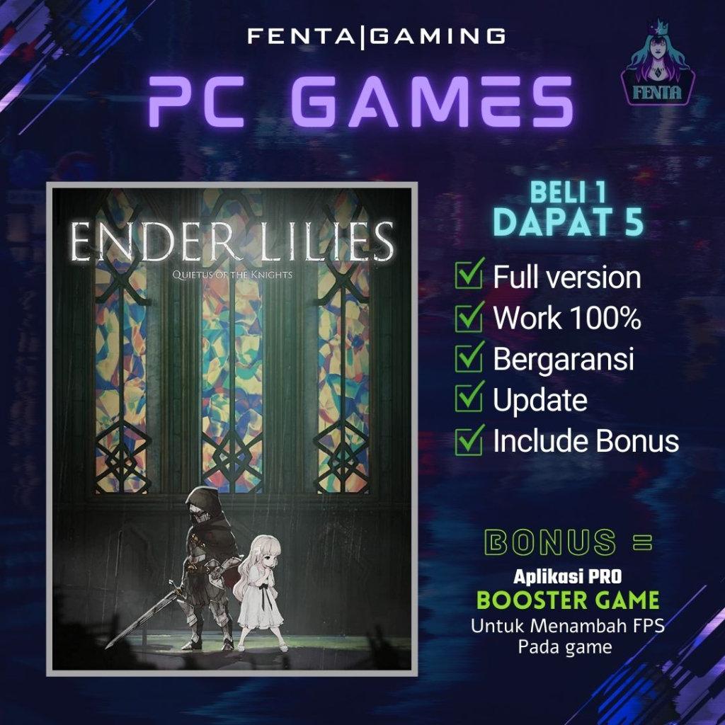ENDER LILIES QUIETUS OF THE KNIGHTS - GAME PC - GAME LAPTOP