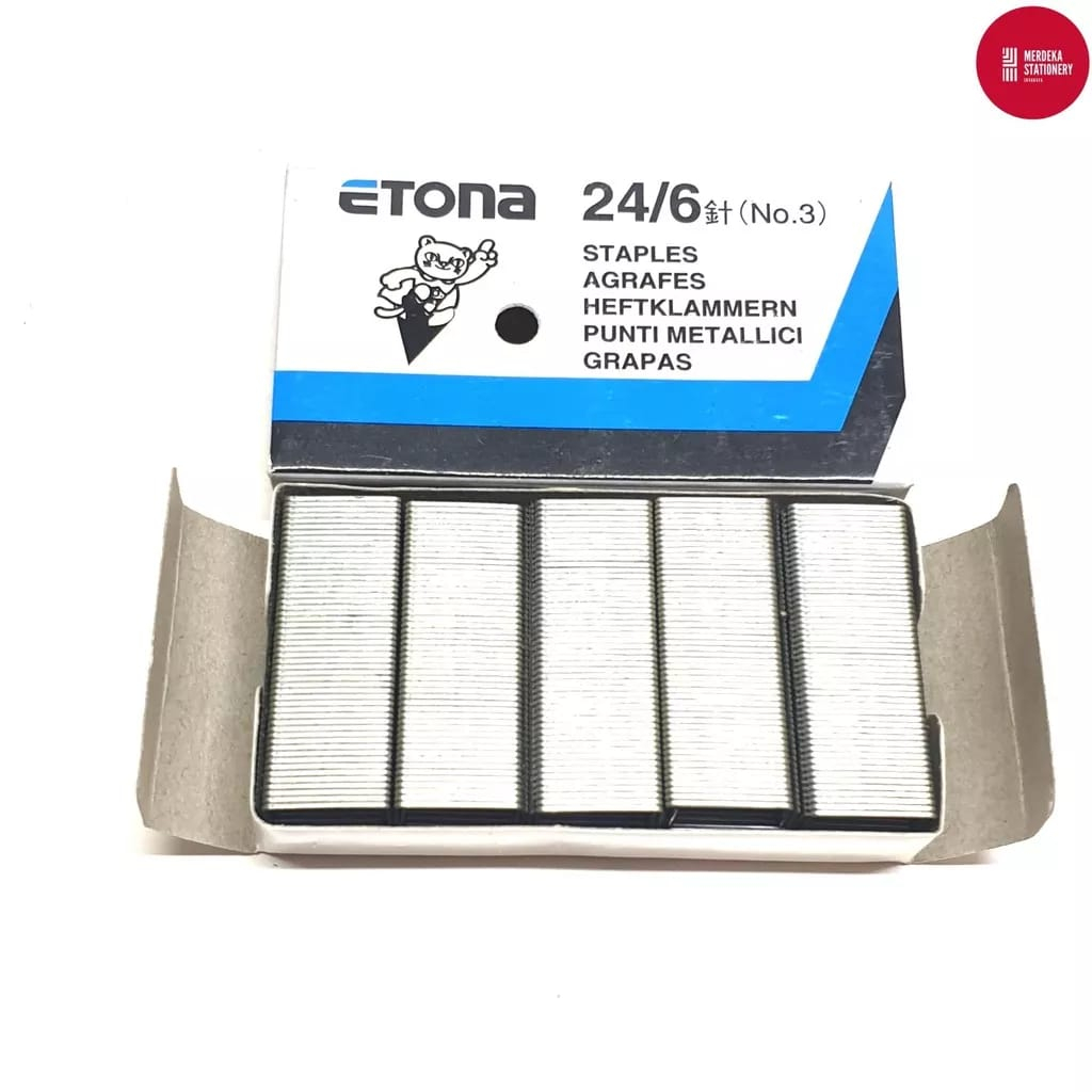 

COD Joy Mart Isi Staples Etona Refill Stapler no 3 no 10 Anak Hekter