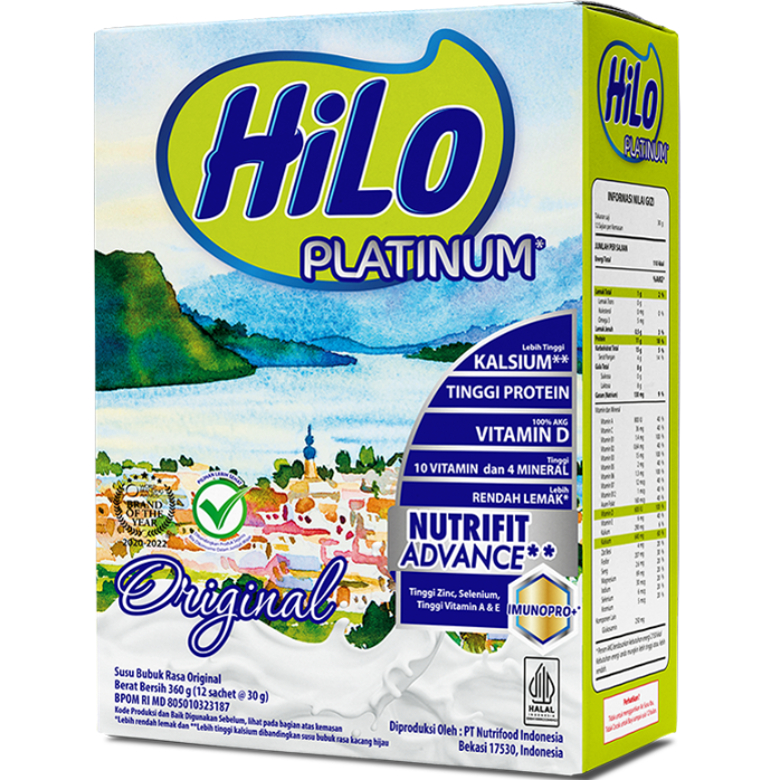 

HILO PLATINUM ORIGINAL 360GR